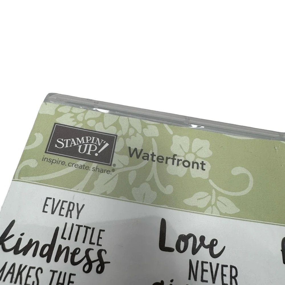 Stampin Up Stamp Sets Lot 4 Waterfront Whale Done Betsy Blossoms Speedy Recovery